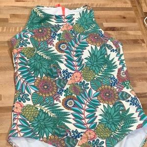 boden high-neck-racer-swimsuit-ivory-pineapple-bloom